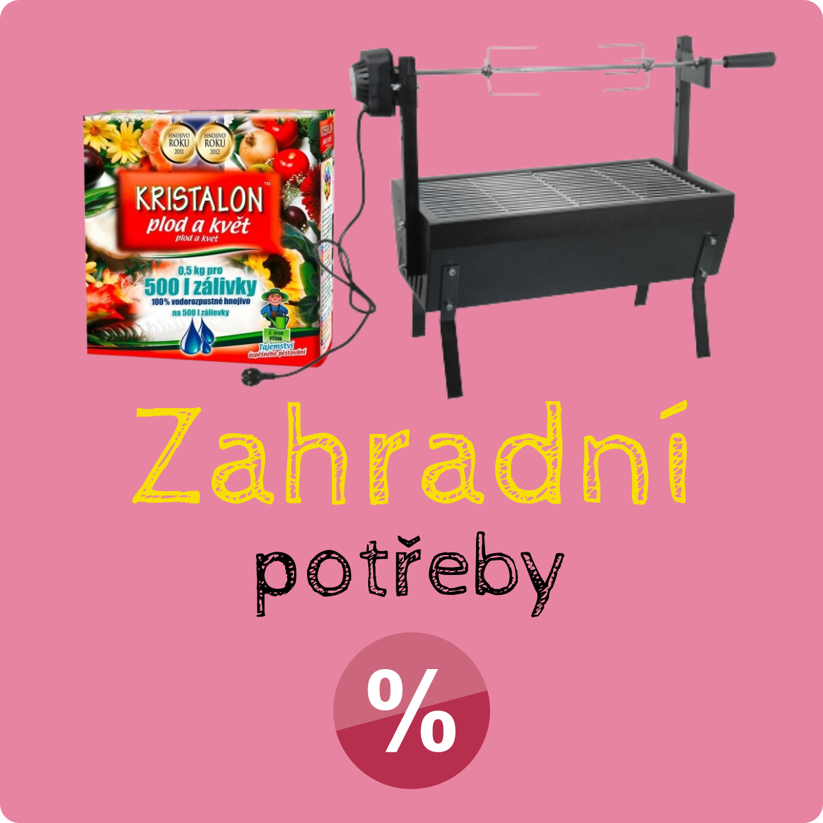 zahradní potřeby